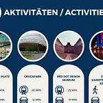 Lägenhet Rtr - Fuer Bis Zu 8 Personen - Voll Ausgestattet - Zentral Limbecker Platz - Messe - Uniklinikum - Smart Tv - Modern *