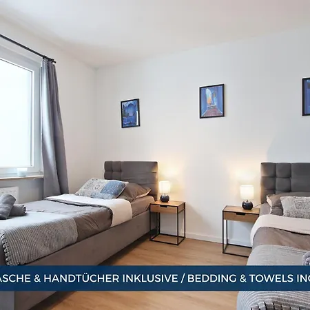 Rtr - Fuer Bis Zu 8 Personen - Voll Ausgestattet - Zentral Limbecker Platz - Messe - Uniklinikum - Smart Tv - Modern *