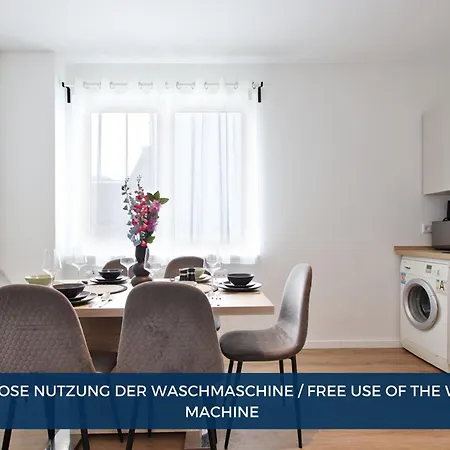 Rtr - Fuer Bis Zu 8 Personen - Voll Ausgestattet - Zentral Limbecker Platz - Messe - Uniklinikum - Smart Tv - Modern * エッセン