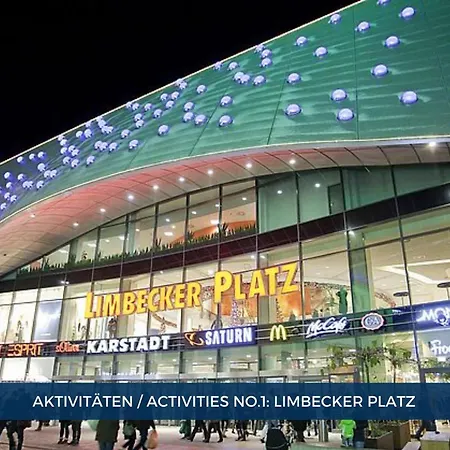 Rtr - Fuer Bis Zu 8 Personen - Voll Ausgestattet - Zentral Limbecker Platz - Messe - Uniklinikum - Smart Tv - Modern *