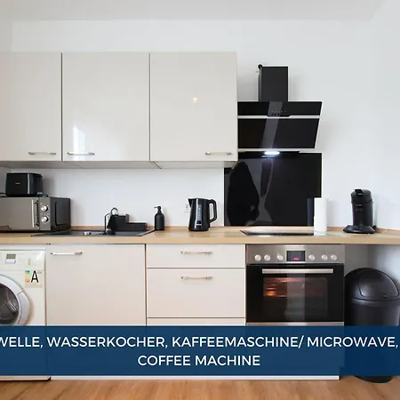 Apartmán Rtr - Fuer Bis Zu 8 Personen - Voll Ausgestattet - Zentral Limbecker Platz - Messe - Uniklinikum - Smart Tv - Modern