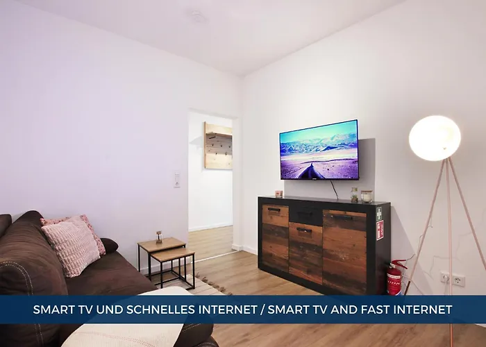 Lejlighed Rtr - Fuer Bis Zu 8 Personen - Voll Ausgestattet - Zentral Limbecker Platz - Messe - Uniklinikum - Smart Tv - Modern Essen