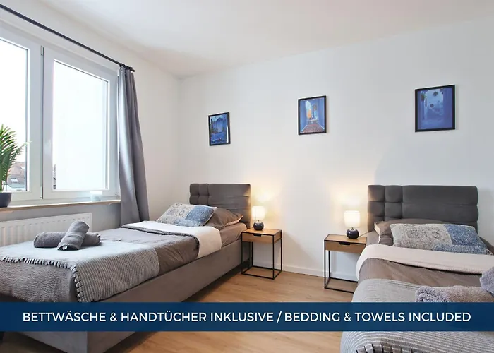 Rtr - Fuer Bis Zu 8 Personen - Voll Ausgestattet - Zentral Limbecker Platz - Messe - Uniklinikum - Smart Tv - Modern *