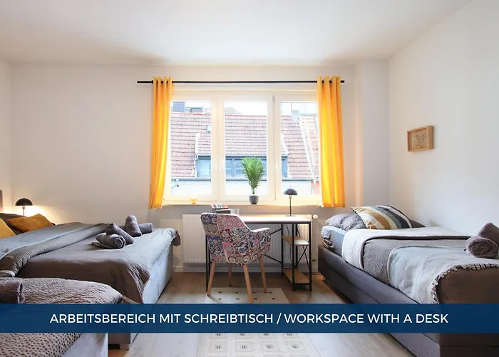 Rtr - Fuer Bis Zu 8 Personen - Voll Ausgestattet - Zentral Limbecker Platz - Messe - Uniklinikum - Smart Tv - Modern * Essen