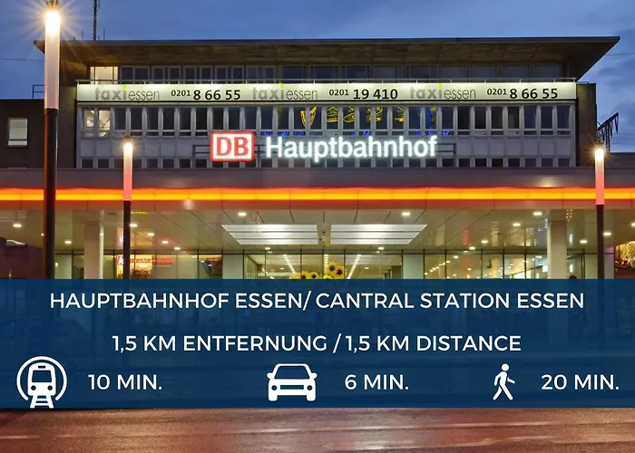 Rtr - Fuer Bis Zu 8 Personen - Voll Ausgestattet - Zentral Limbecker Platz - Messe - Uniklinikum - Smart Tv - Modern Lejlighed Essen